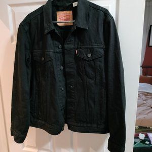 Levi's Black Denim Trucker Jacket